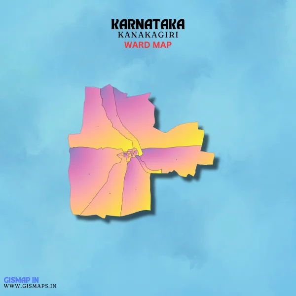 Kanakagiri Ward Map (Karnataka)